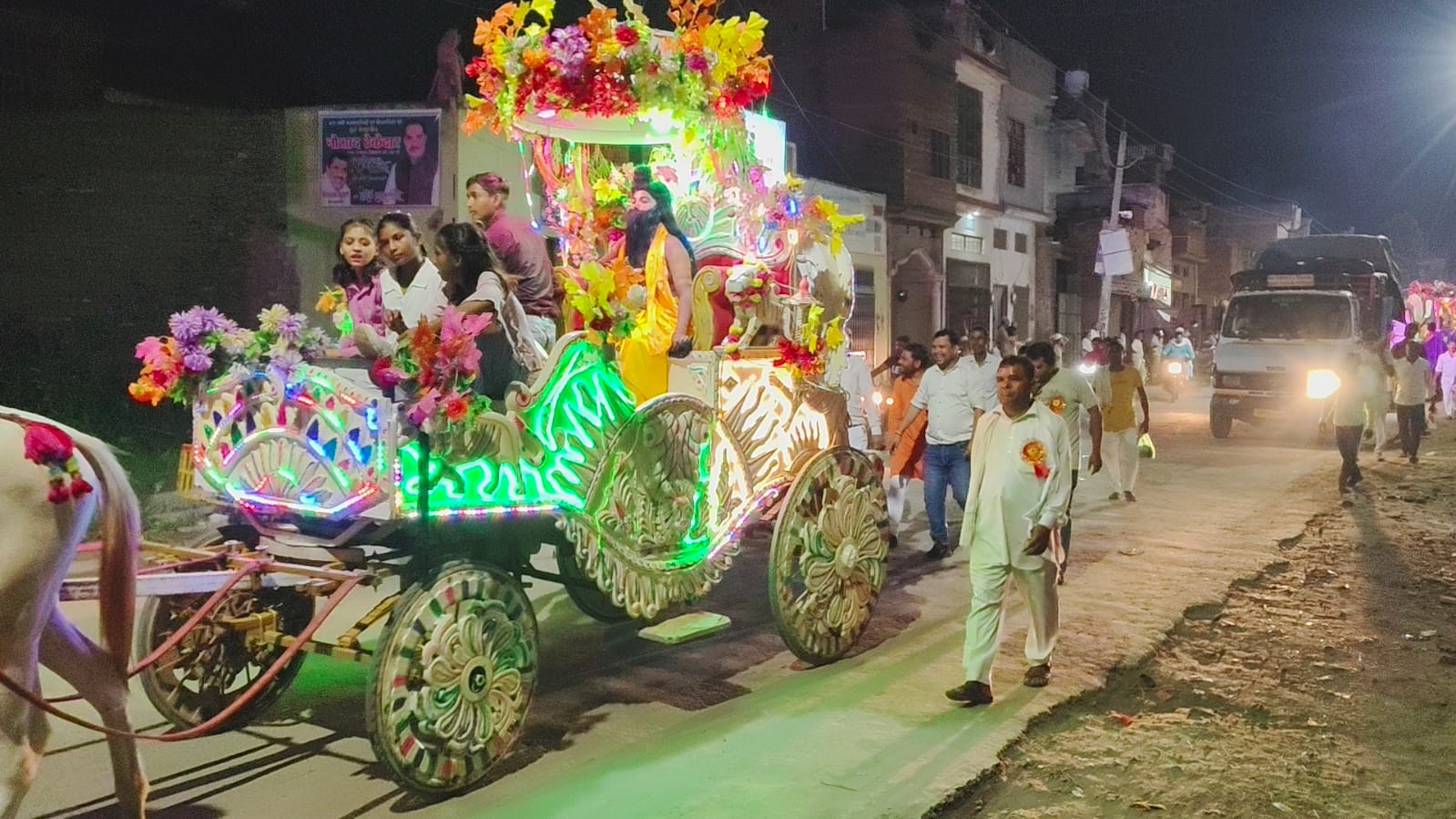महर्षि कालू बाबा की जयंती, धूमधाम से निकाली शोभायात्रा